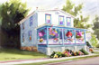 Marie Natale Watercolor Houses